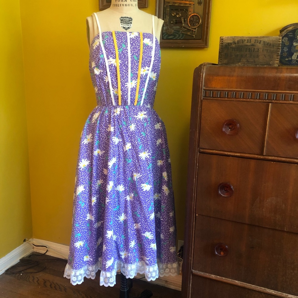 80’s Jenny floral sundress